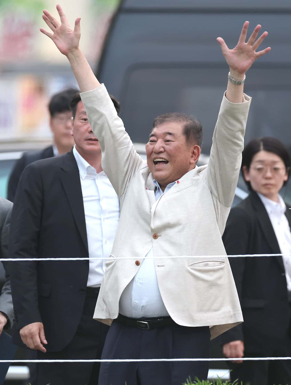 石破首相の川口演説、外国人問題は6番目　市民ら「ルールを守らせると言ってほしかった」